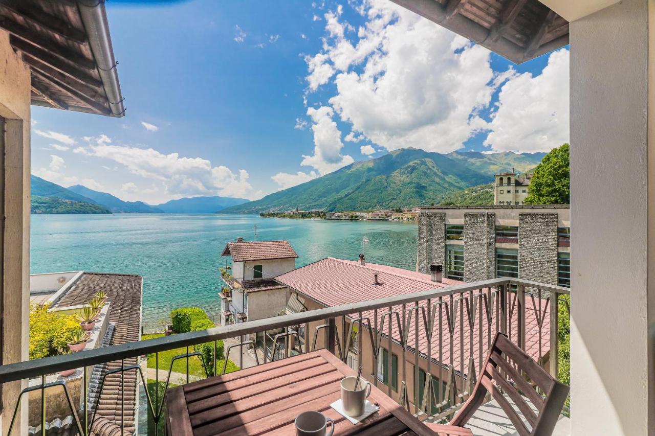 Stunning View Lakeside Apartment - Larihome A11 Gravedona Bagian luar foto