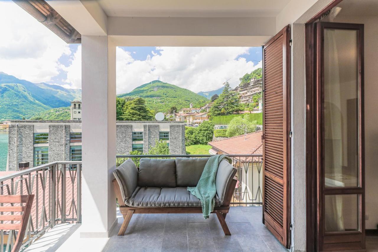 Stunning View Lakeside Apartment - Larihome A11 Gravedona Bagian luar foto